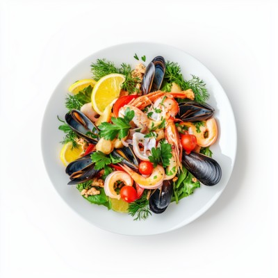 Фирменное блюдо Морской гриль прованс - купить в Аркаулово